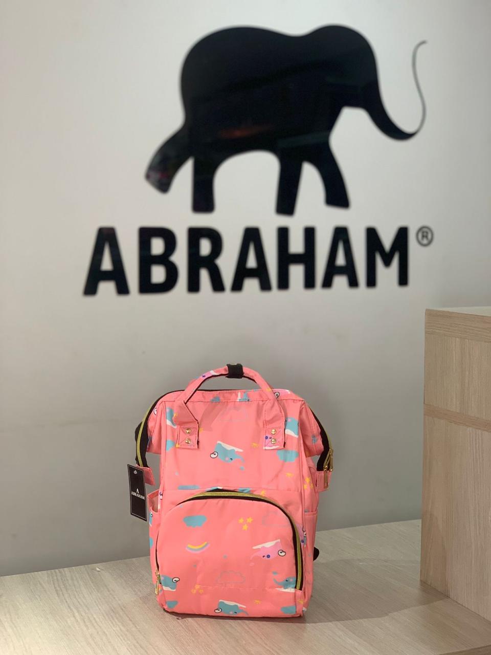 MORRAL PAÑALERA ESTAMPADA IMPERMEABLR