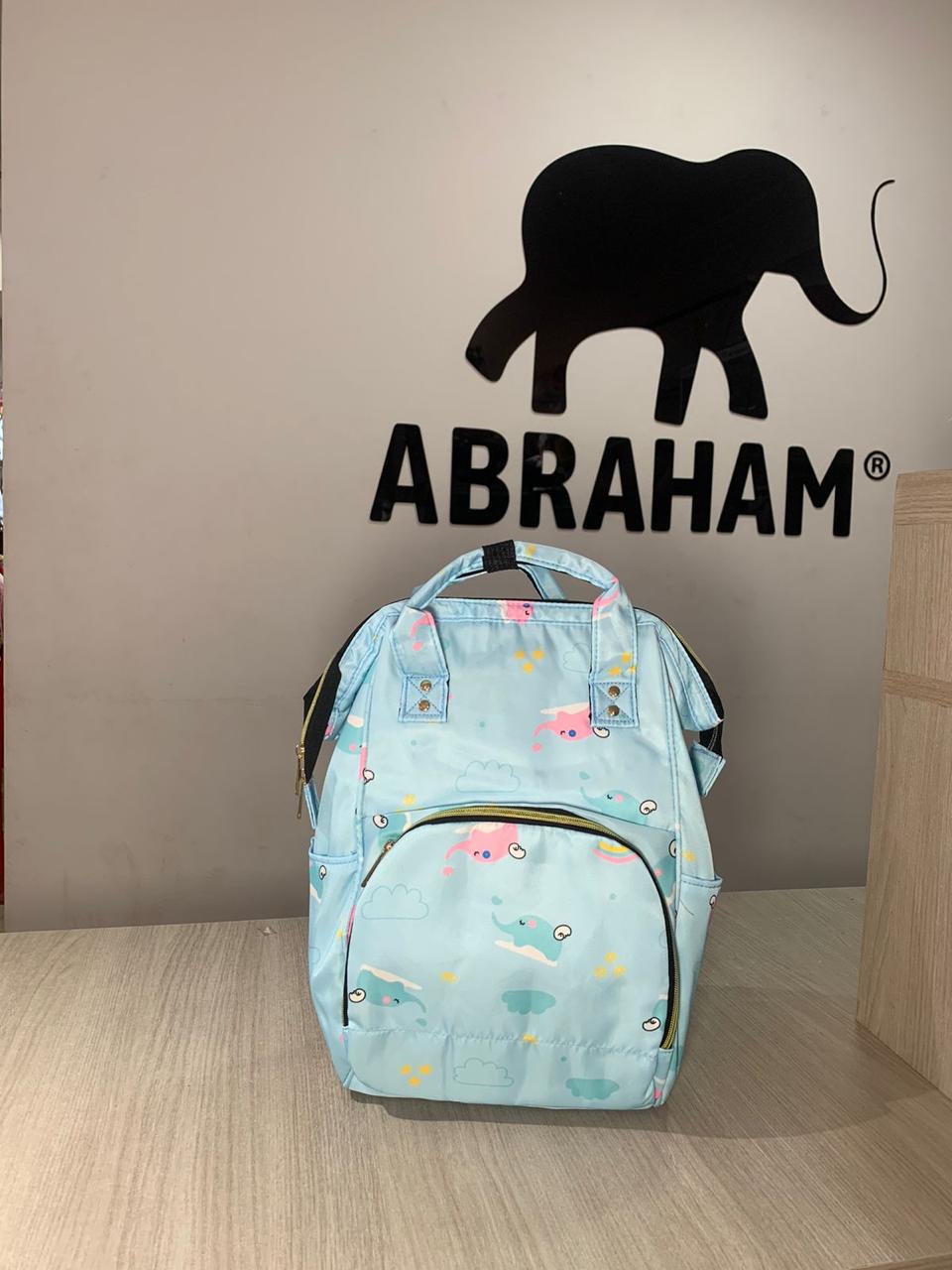 MORRAL PAÑALERA ESTAMPADA IMPERMEABLR