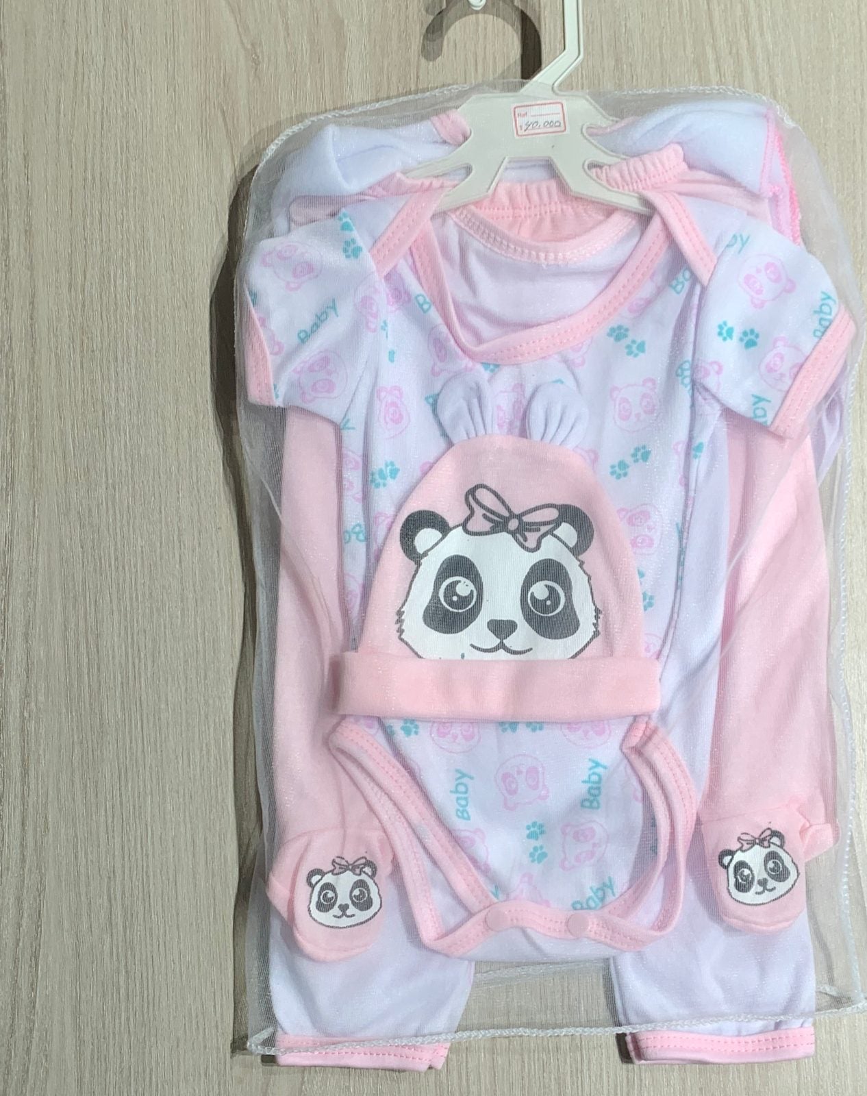 Set primer día para bebés - 5 piezas