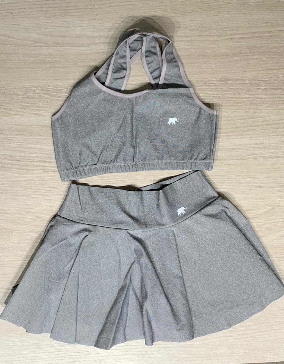 Conjunto falda/short + top dama