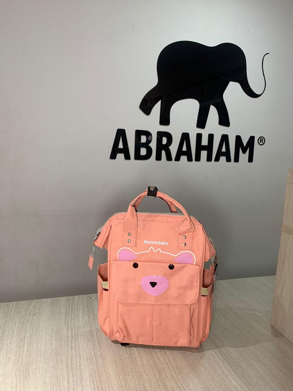 morral pañalera de oso