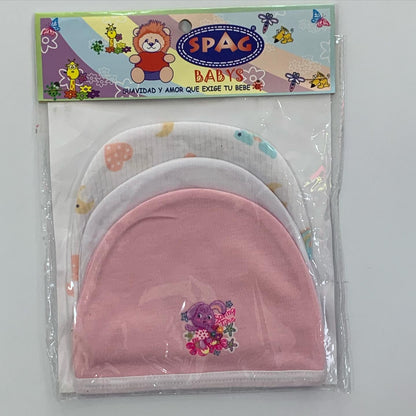 Gorros para bebé - Set x3